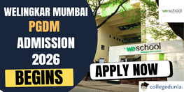 Welingkar Mumbai PGDM Phase 1 Admission 2026 Begins Apply Now